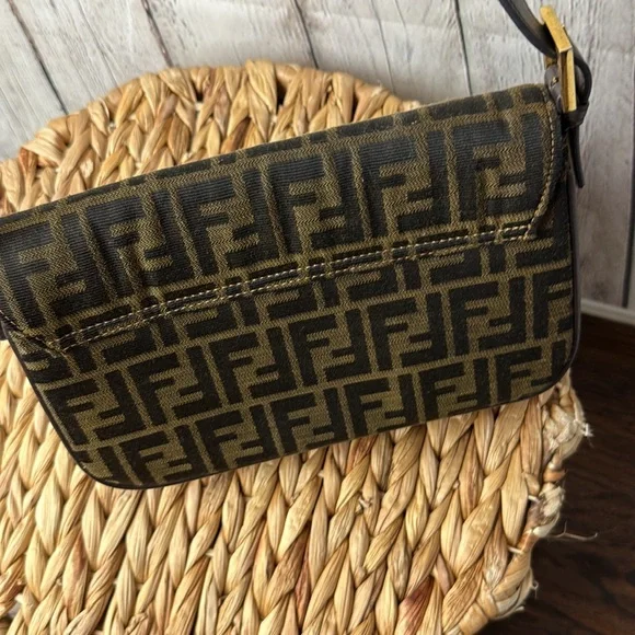 Black and Brown Shoulder Bag Great Condition - Picture 5 of 11